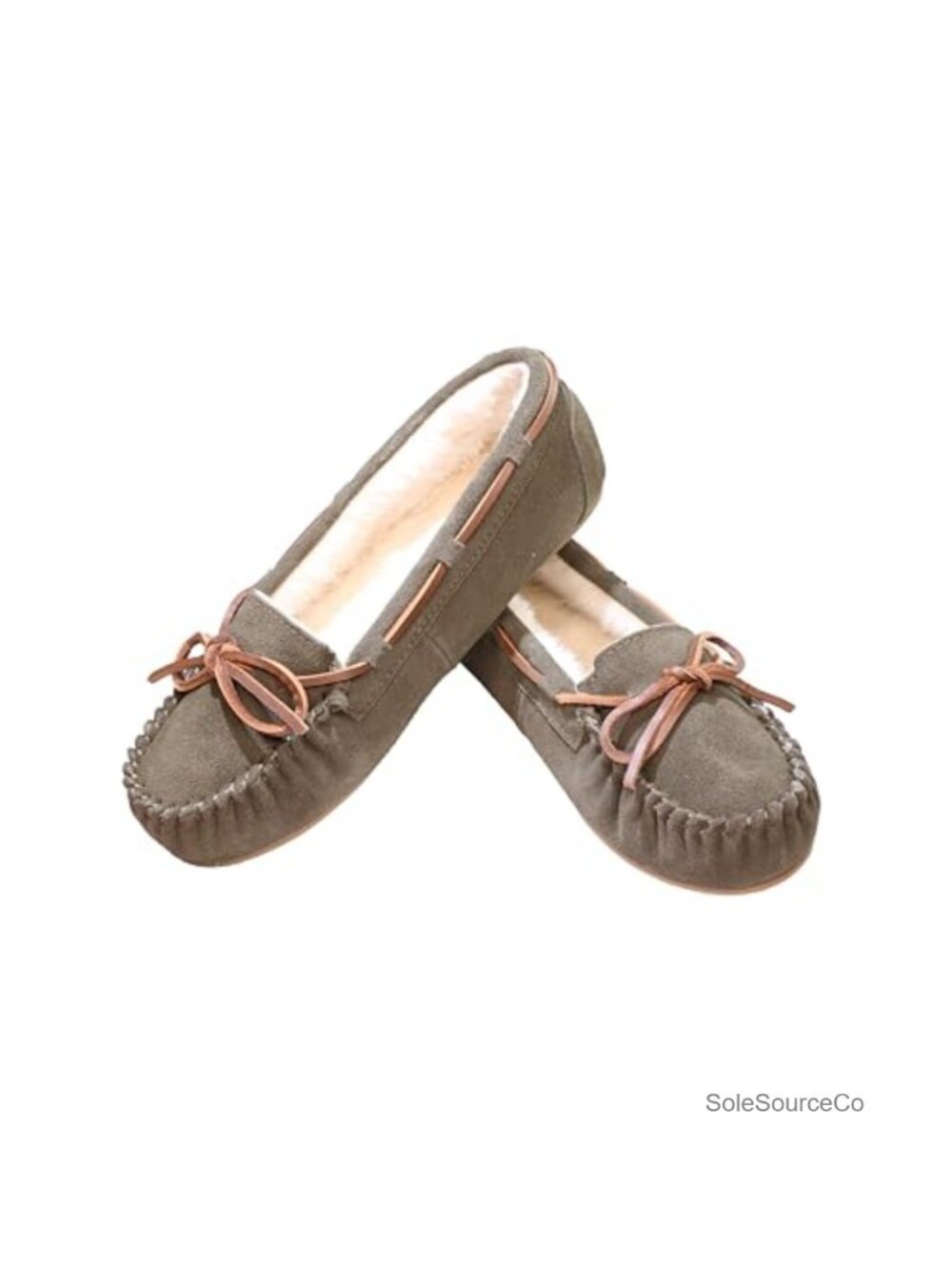 Women's Genuine Leather Mocc Indoor/Outdoor Memory Foam